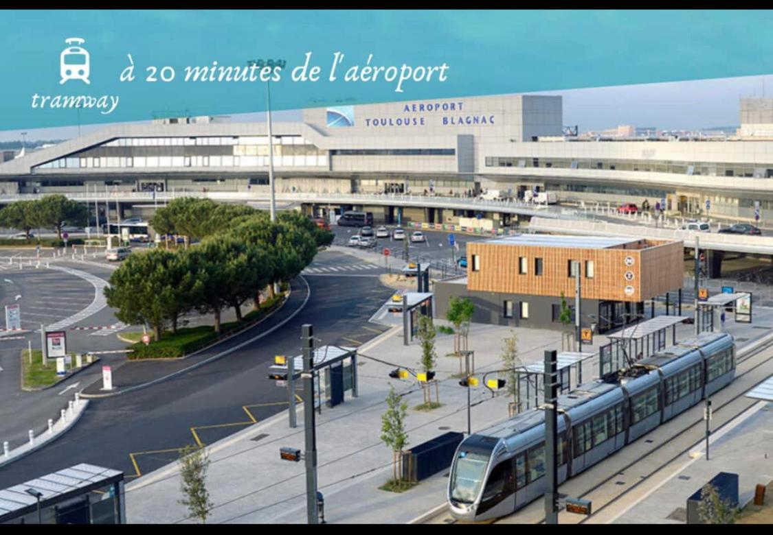 L Oasis Studio Proche Hopital Et Aeroport Piscine Parking &Netflix Toulouse Exterior photo
